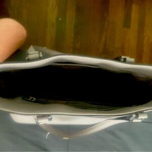 Gray Michael Kors Jet Set Tote